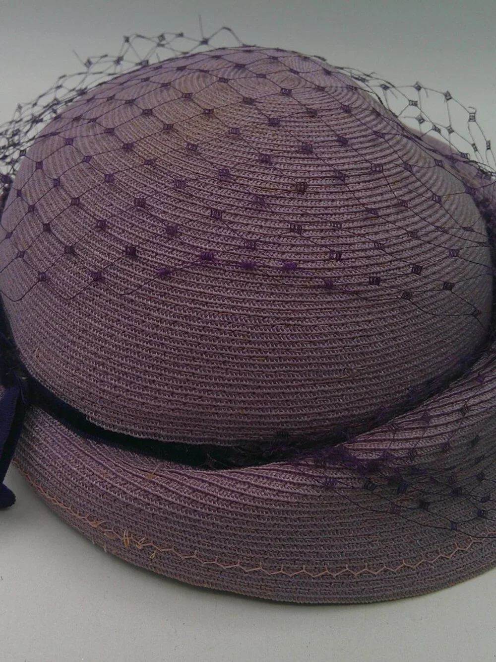 Vintage 1950s Janyth Roy JR New York Hat With Bow & Flowers